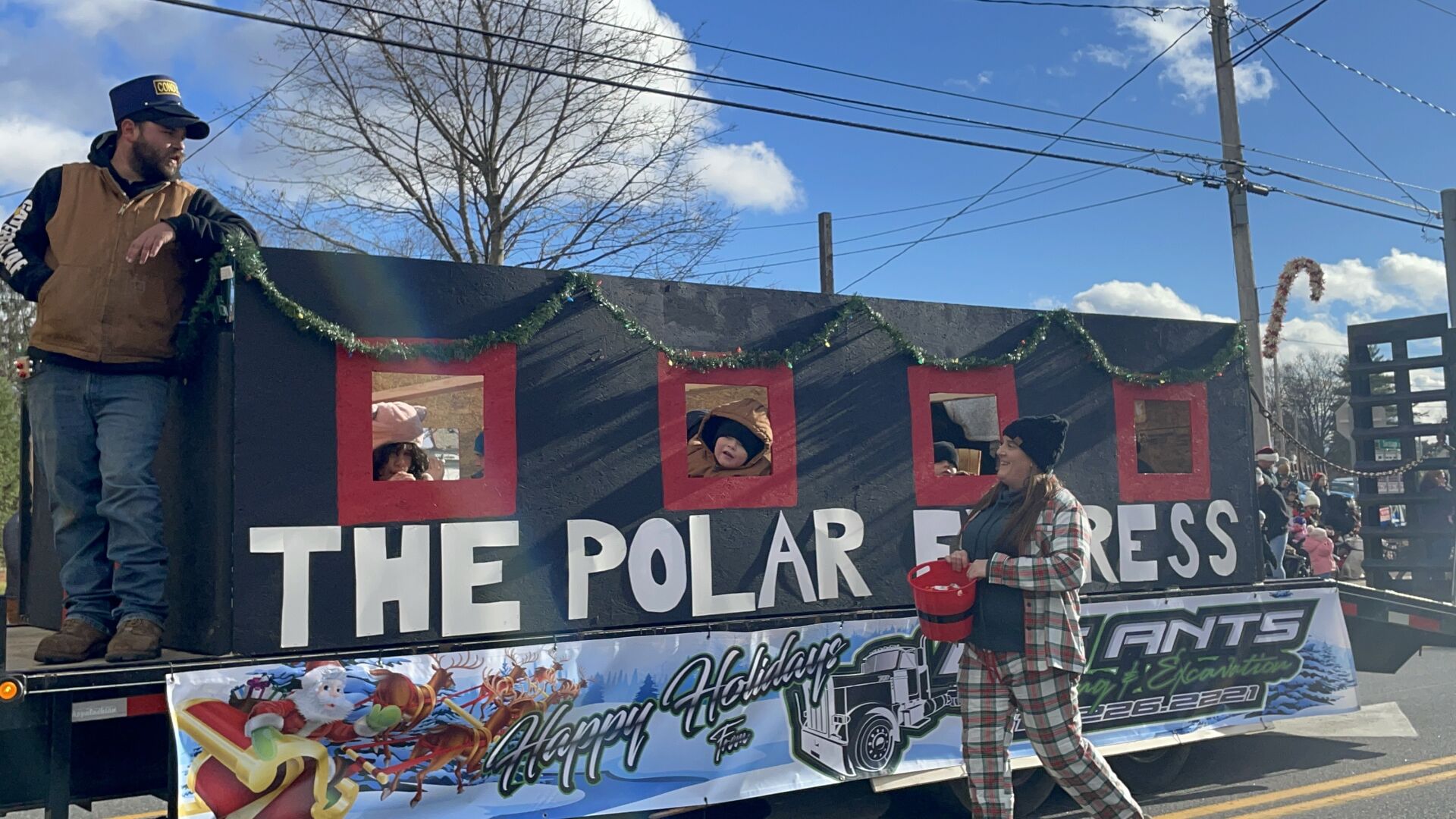 Polar Express at South Glens Falls Holiday Parade